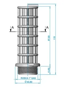 Conjunto de braços colectores AstralPool 1" 110 mm... 2