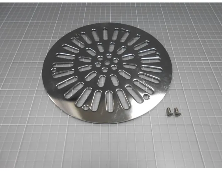 Roestvrij stalen rond afvoerrooster Astralpool...