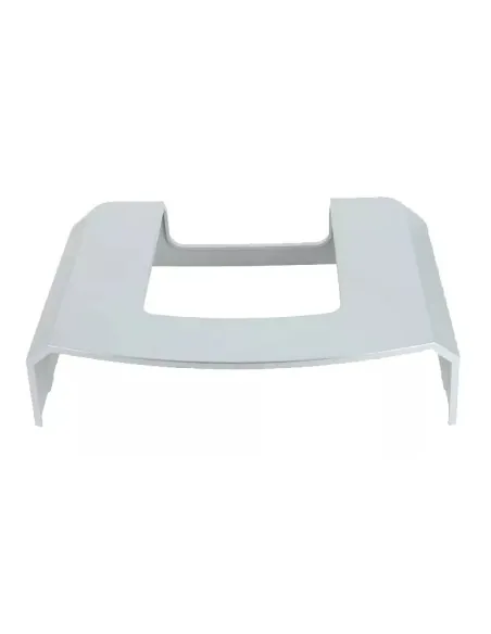 Zilveren kunststof frame bovenaan Zodiac Tri Expert