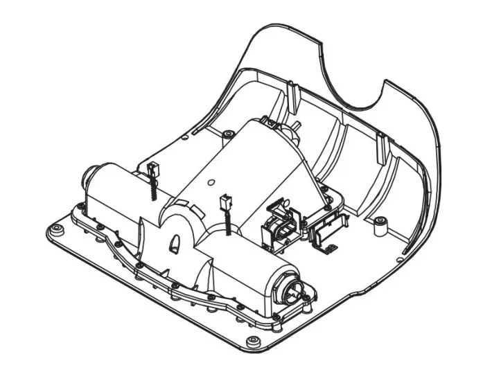 Bloc motor Zodiac Vortrax Tipus 3 R0966000