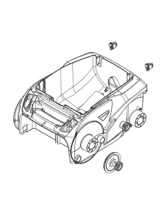 Carcassa completa Zodiac Vortrax R0966200