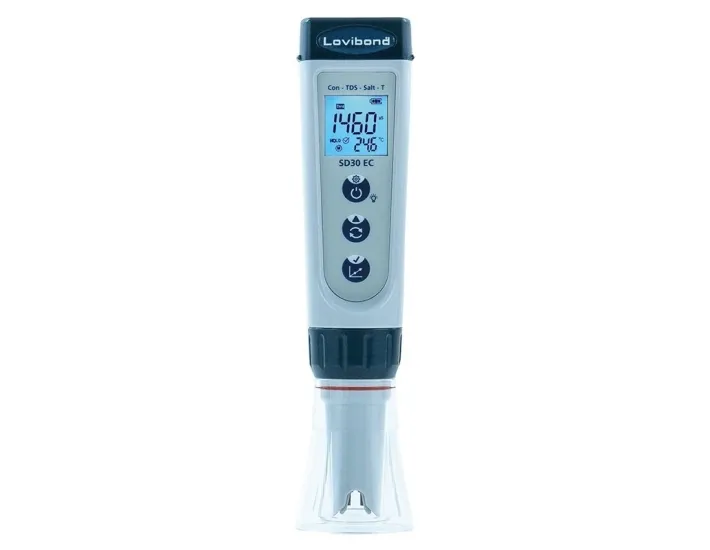 Medidor portátil conductividad TDS sal Tª...
