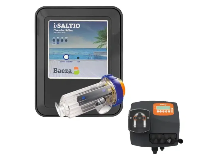 Clorador de água salgada i-Saltio com controlo...