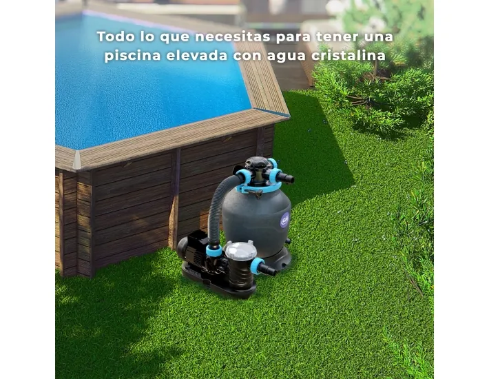 Monoblok zandfilter Gre VersaPool Diam. 400 mm...