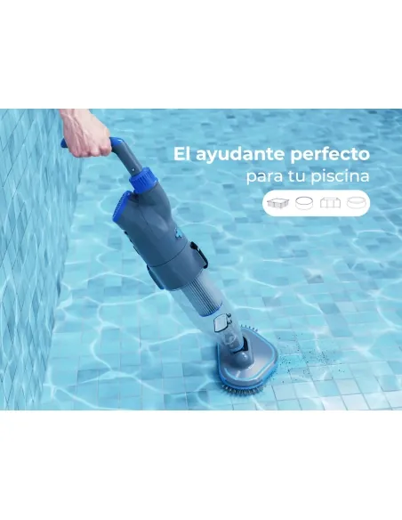 Pulitore per piscine a batteria Gre Super Vac VCB10P