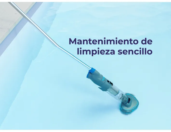 Pulitore per piscine a batteria Gre Super Vac...