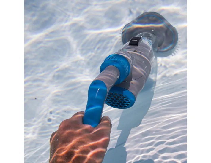 Pulitore per piscine a batteria Gre Super Vac...