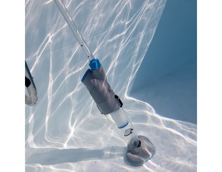 Pulitore per piscine a batteria Gre Super Vac...