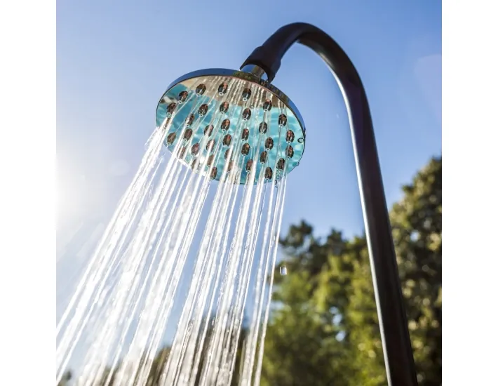 Doccia solare 9L in finto legno Gre AR1009W