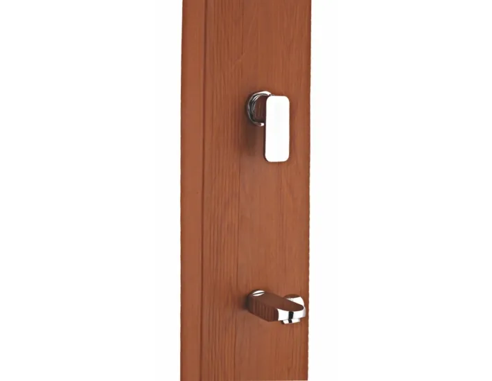 Douche solaire carrée aspect bois 32 litres...