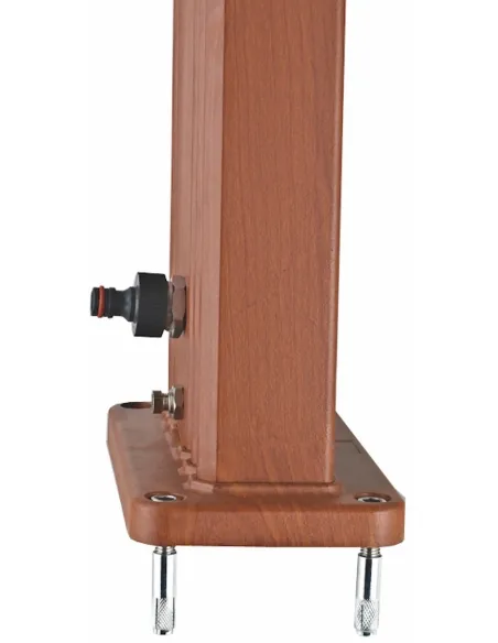 Douche solaire carrée aspect bois 32 litres DSALC32W