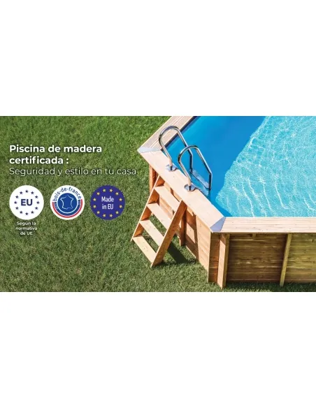 Zwembad Gre Sunbay Mint rechthoekig 1013x418x146