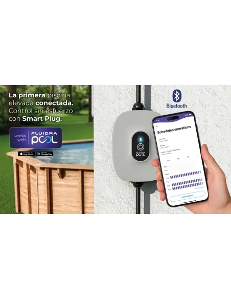 Zwembad Gre Sunbay Mint rechthoekig 1013x418x146