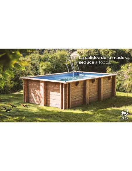 Zwembad Gre Sunbay Mint rechthoekig 1013x418x146