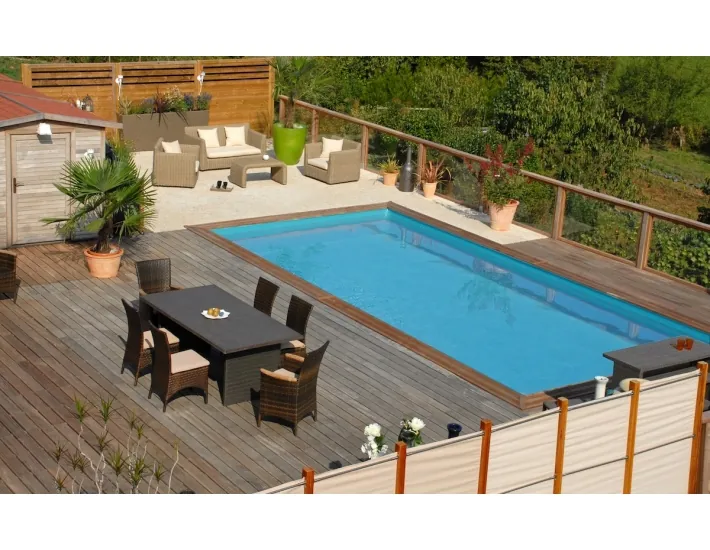 Zwembad Gre Sunbay Mint rechthoekig 1013x418x146