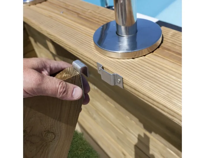 Gre Sunbay Carra 3 square pool 305x305x119