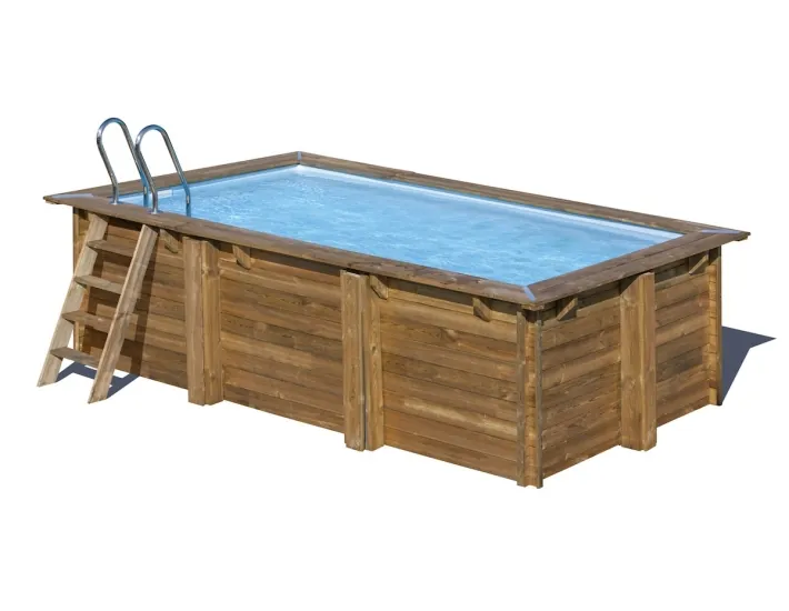 Wooden swimming pool Gre Sunbay Marbella 2...