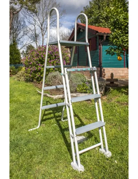 Detachable Swimming Pool Gre Pacific Circular Wood Imitation