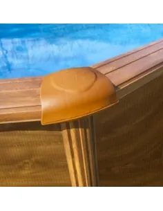 Swimming Pool Gre Amazonia Oval Wood Imitation 2