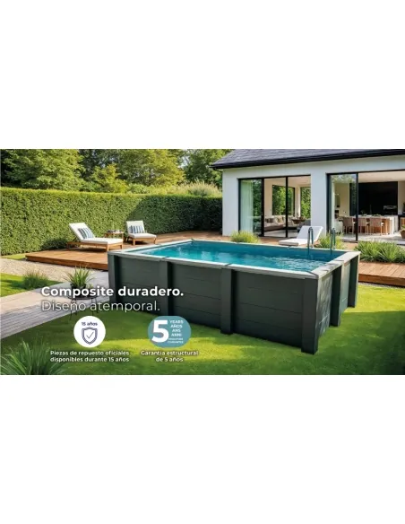 Piscina de Composite Gre Avantgarde Nova Cuadrada 315x315