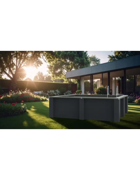 Piscina de Composite Gre Avantgarde Nova Cuadrada 315x315