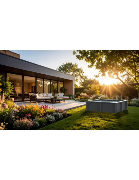 Piscina de Composite Gre Avantgarde Nova Cuadrada 315x315
