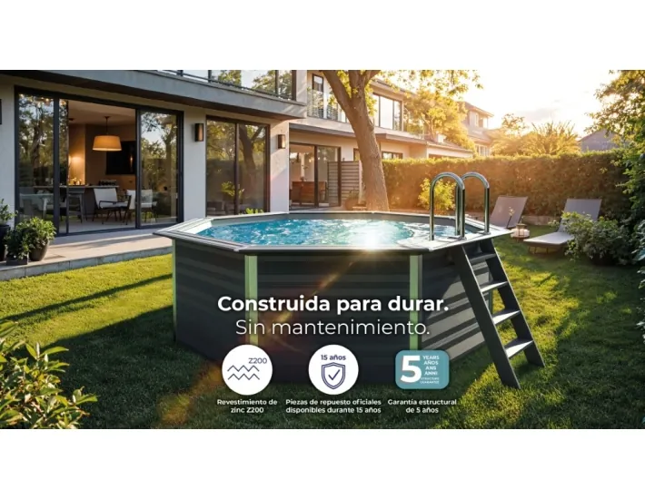 Piscina de Composite Gre Avantgarde Circular