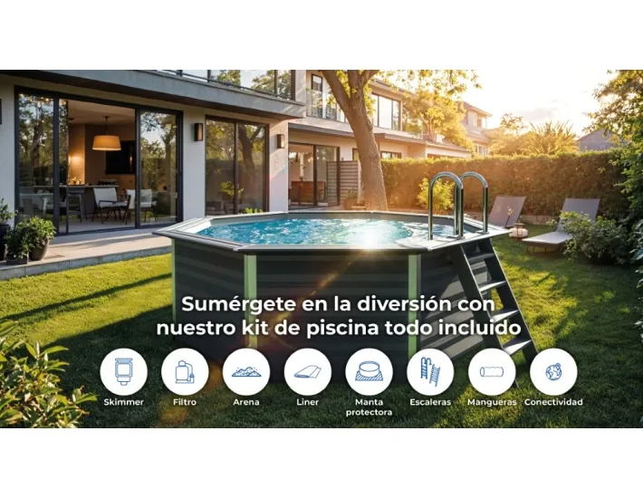 Piscina de Composite Gre Avantgarde Circular