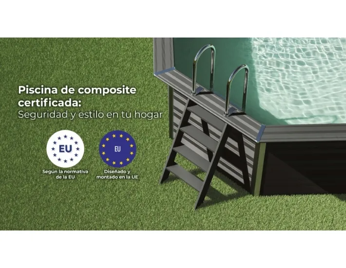 Piscina de Composite Gre Avantgarde Circular