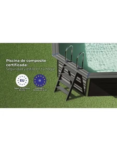Piscina de Composite Gre Avantgarde Circular