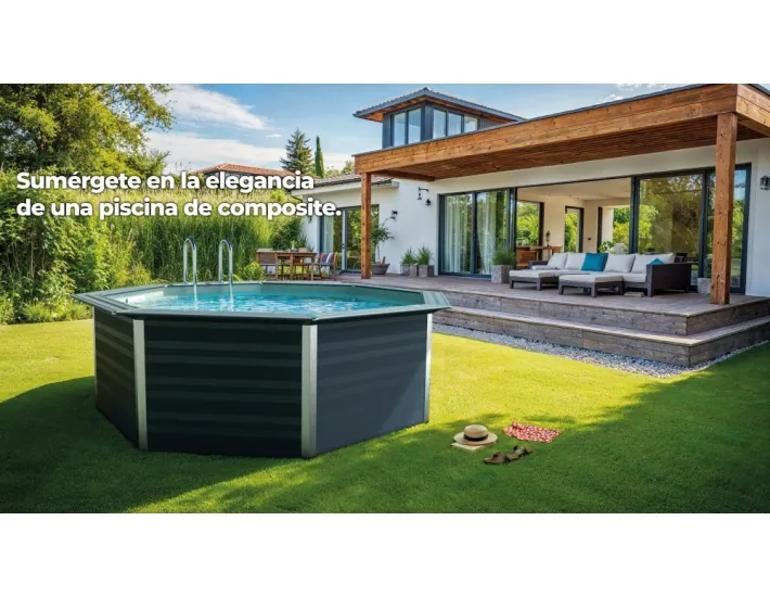 Piscina de Composite Gre Avantgarde Circular