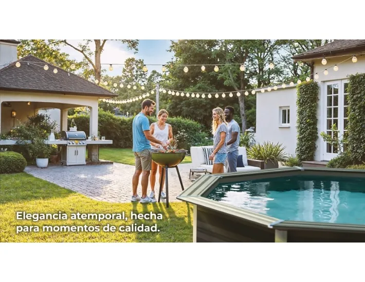 Piscina de Composite Gre Avantgarde Circular