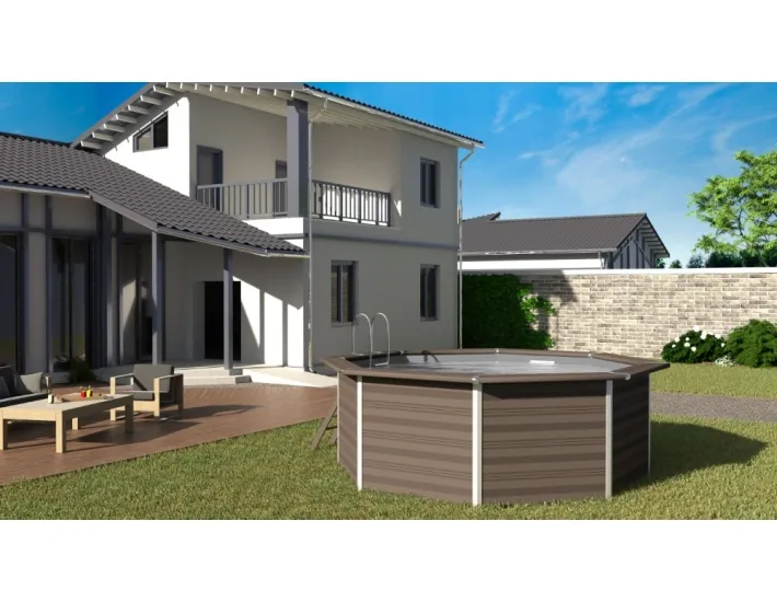 Piscina de Composite Gre Avantgarde Circular