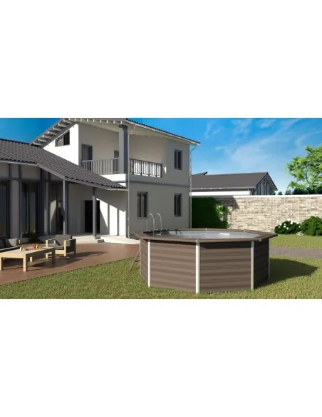 Piscina de Composite Gre Avantgarde Circular