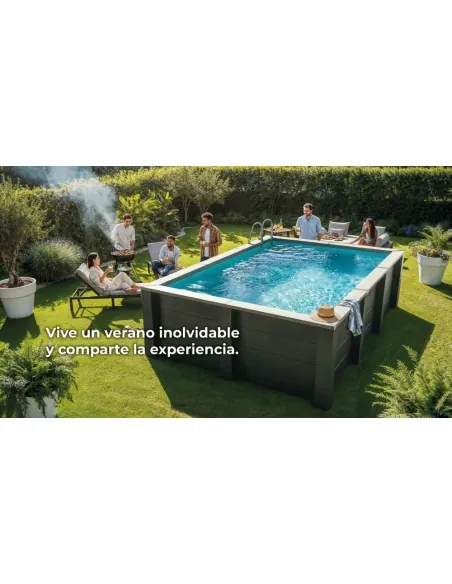 Piscina Composite Gre Avantgarde Nova Rectangular 455x315