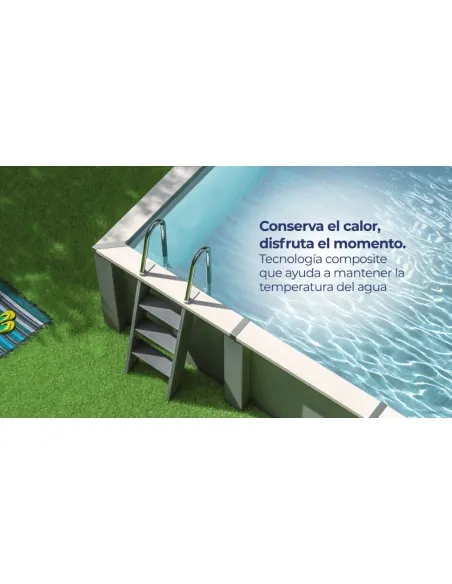 Piscina Composite Gre Avantgarde Nova Rectangular 595x315