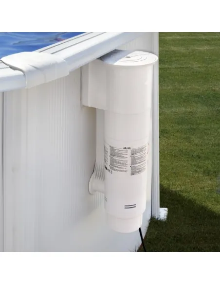 Swimming Pool Gre Bora Bora Circular Steel Sheet White