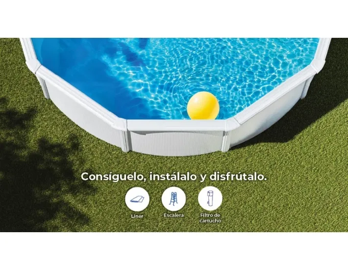 Swimming Pool Gre Bora Bora Circular Steel...