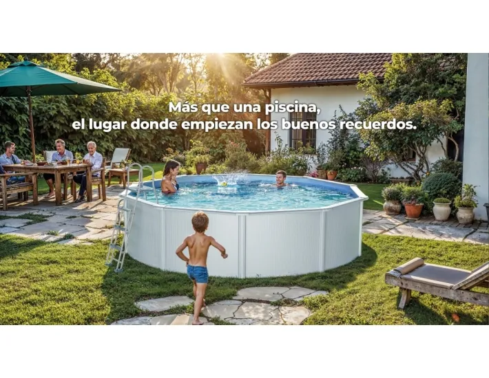 Swimming Pool Gre Bora Bora Circular Steel...